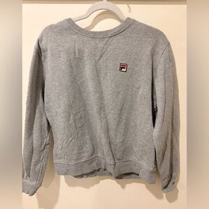 Fila Classic Gray Crewneck Sweater